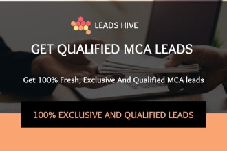 get fresh mca leads in real time mca ads mca landing page