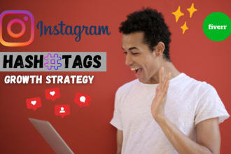 research viral instagram, linkedin and pinterest hashtags strategy