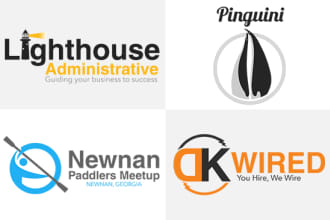 design outstanding brand identity logo and favicon
