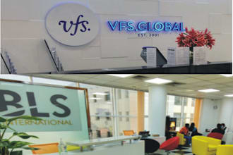 take an appointment for any embassy, bls italy spain vfs global center in world
