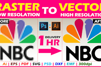 do logo vector tracing