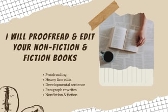 deeply do edit and proofread your book or manuscript