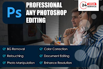 do any photoshop editing and add or remove objects quickly
