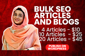 be your perfect monthly bulk SEO articles and blogs writer