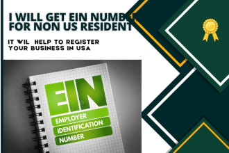 get ein number for non US residents