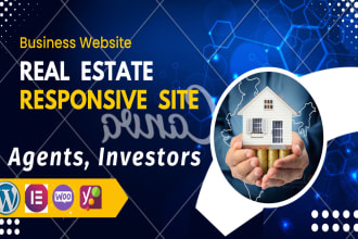 make a real estate agent or investor website on wordpress
