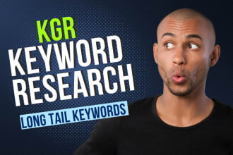 do kgr keyword research that rank your website