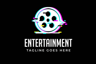 design creative entertainment logo for you in just 1 day
