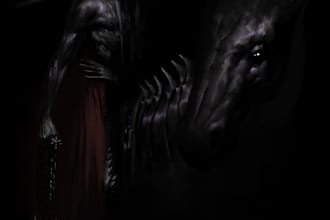 create a dark fantasy illustration