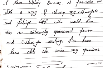 handwrite any text, custom handwriting services