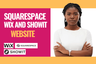 design redesign wix, squarespace, showit and weebly website