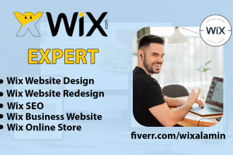 design redesign wix website, wix ecommerce, wix online store
