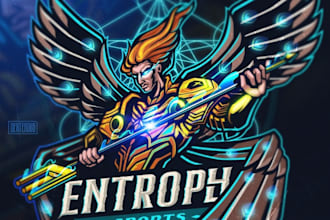 do make an modern esports logo