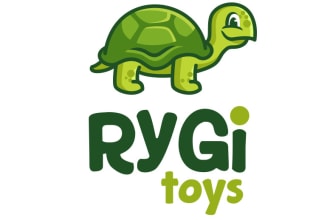 do make an modern custom toy logo