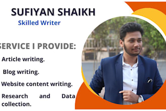 write SEO based articles blogs and promotional content