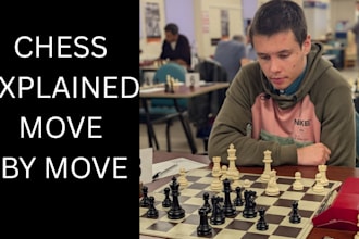 be your chess coach and give you engaging chess lessons