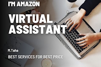be your professional VA USA,UK etc amazon virtual assistant