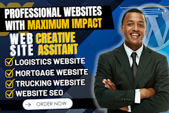 redesign wix design hvac logistics website trucking website wix business wix seo
