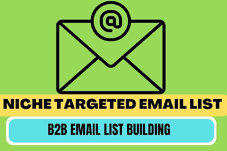 find business email list, niche targeted mail address