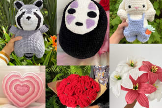 crochet any amigurumi or anything that you want