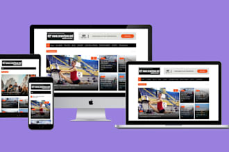 design costumized wordpress website or blog
