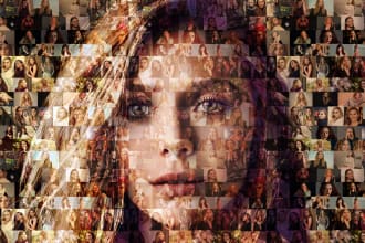 create amazing mosaic collage and photo collage