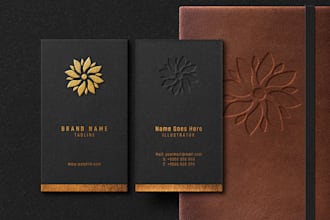 do luxury business card design