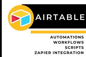 create airtable automation and workflow for you