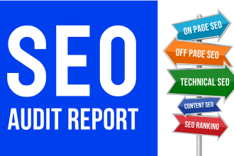 create expert s e o website analysis, SEO audit, and competitor analysis report