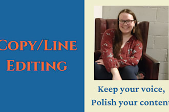 copy and line edit to improve clarity