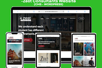 design your consultancy wordpress website