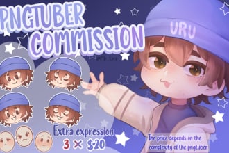 do a pngtuber with extra expressions