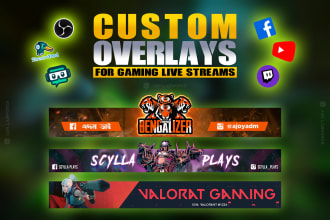 create overlay for livestreaming pc mobile console games