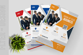 create design and event flyer for your business