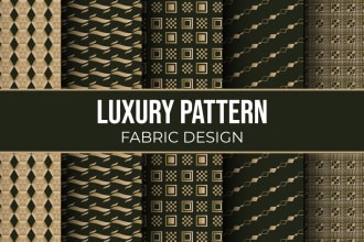 design clothing seamless patterns and luxury textile