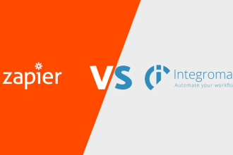 do automation using integromat, zapier, custom js