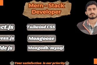 be your mern stack web developer