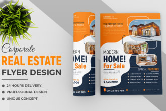 design business flyer,real estate or booklet