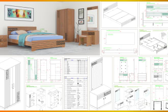 draft your furniture design in 2d and 3d