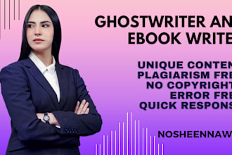 be your perfect ghost ebook writer