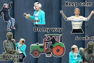 create whatsapp or telegram stickers from your photos