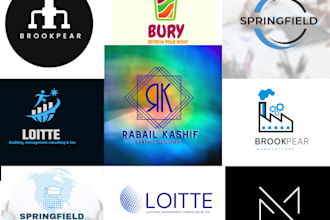 create attractive business name, poster, card and logo designs