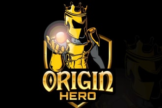 do make an modern custom metallic logo
