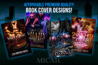 create an urban book cover design for ebook and paperback