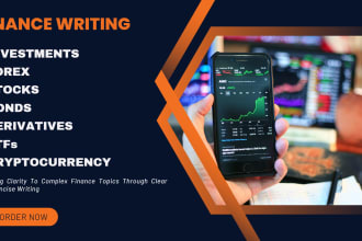 write SEO articles on forex, stock and investments