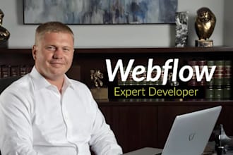 build a pixelperfect, fully responsive webflow website or convert from figma