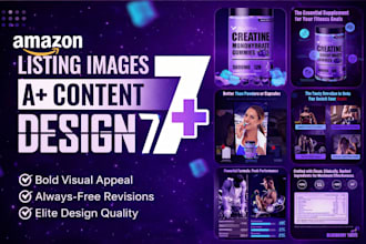 design amazon a plus content  ebc and product images