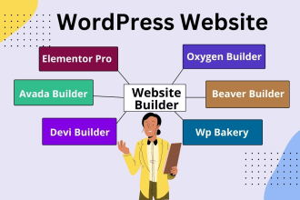 build a website using avada devi beaver and oxygen builder