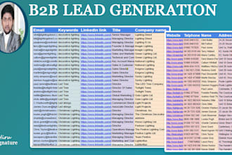 do b2b lead generation and targeted lead collection