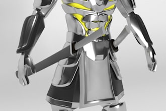model 3d characters for 3d printing animation and games